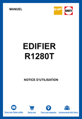 EDIFIER R1280T Schnellstartanleitung