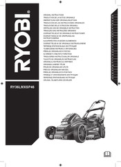 Ryobi RY36LMXSP46 Übersetzung Der Originalanleitung