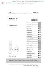 Sony BRAVIA KE-65XH9005 Referenz-Anleitung