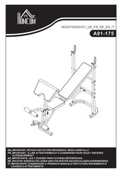 Homcom A91-175 Bedienungsanleitung
