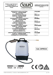 Volpi ELITE 16 Benutzerhandbuch