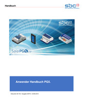 Sbc Saia PCD Anwenderhandbuch