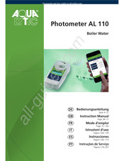 Aqualytic AL 110 Bedienungsanleitung