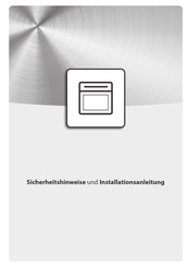 Bauknecht HI5 EP8VS2 ES Sicherheitshinweise- Und Installationsanleitung