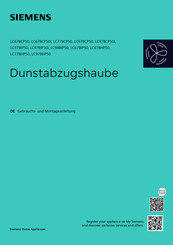 Siemens LC67BIP50 Gebrauchs- Und Montageanleitung