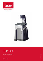 Renfert Top spin Serviceanleitung