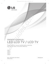 Lg LM58 Serie Benutzerhandbuch