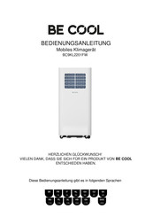 be cool BC9KL2201FW Bedienungsanleitung