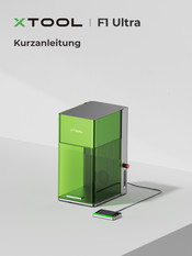 Xtool F1 Ultra Kurzanleitung