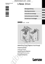Lenze Inverter Drives 8400 protec StateLine Montageanleitung