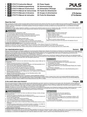 PULS CT5.241 Bedienungsanleitung