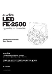 EuroLite LED FE-2500 Bedienungsanleitung