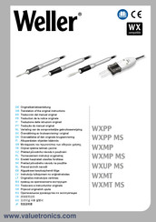 Weller WXUP MS Originalbetriebsanleitung