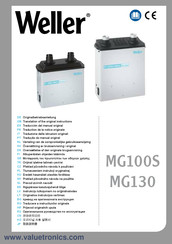 Weller MG130 Originalbetriebsanleitung