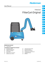 Nederman FilterCart Original Bedienungsanleitung