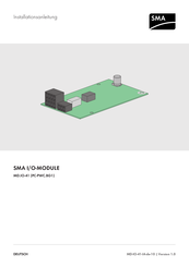 SMA MD.IO-41 Installationsanleitung
