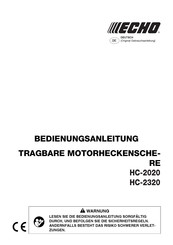 Echo HC-2020 Bedienungsanleitung
