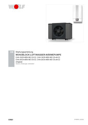 Wolf CHA-20/24-400V-M2 CS-e9-C2 Wartungsanleitung