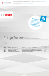 Bosch KGN36VIEA Gebrauchsanleitung