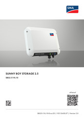 SMA Sunny Boy Storage SBS2.5-1VL-10 Schnelleinstieg