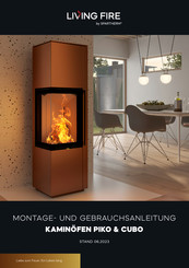 Spartherm LIVING FIRE Piko Montage- Und Gebrauchsanleitung