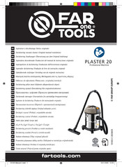 Far Tools one PLASTER 20 Übersetzung Aus Der Ursprünglichen Anleitung