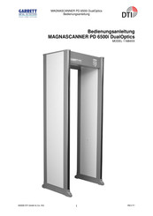 Garrett MAGNASCANNER PD 6500i DualOptics Bedienungsanleitung