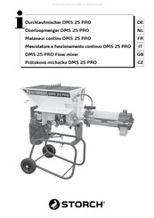 Storch DMS 25 PRO Bedienungsanleitung