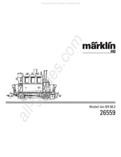 Märklin BR 98.3 Bedienungsanleitung