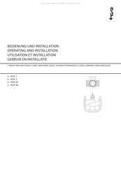 STIEBEL ELTRON 227425 Bedienung Und Installation