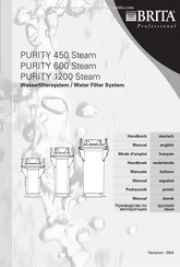 Brita PURITY 600 Steam Handbuch
