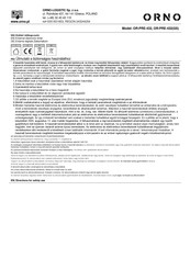 Orno OR-PRE-432 Kurzanleitung