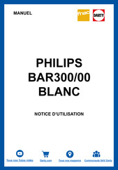 Philips baristina BAR311 Bedienungsanleitung