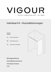 Vigour individual 4.0 V4WUS6 Montageanleitung