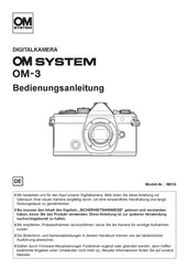 OM SYSTEM OM-3 Bedienungsanleitung