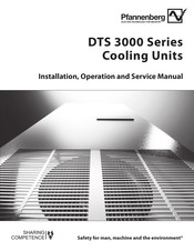 Pfannenberg DTS 3000 Serie Installations-, Bedienungs- Und Wartungsanleitung