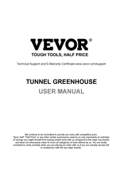 VEVOR 2 3 2M3G Benutzerhandbuch