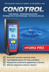 Condtrol HYDRO PRO Bedienungsanleitung