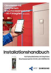 Mtf Samsung AE200CNWMEG Installationshandbuch