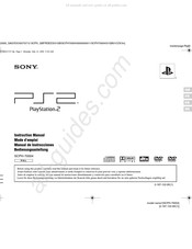 Sony SCPH-70004 Bedienungsanleitung