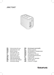 Taurus JONIC TOAST Gebrauchsanleitung