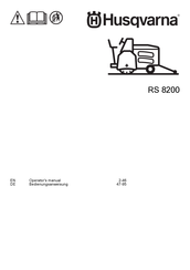 Husqvarna RS 8200 Bedienungsanweisung