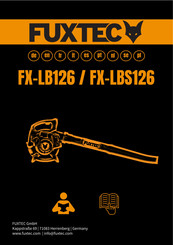 Fuxtec FX-LBS126 Original Bedienungsanleitung
