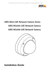 Axis Communications M3206-LVE Installationsanleitung