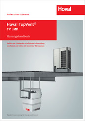 Hoval TopVent TP Planungshandbuch