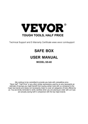 Vevor SS-60 Benutzerhandbuch