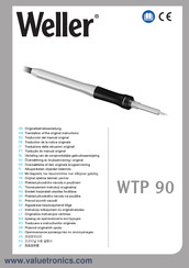 Weller WTP 90 Bedienungsanleitung