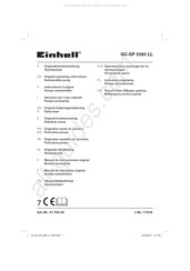 EINHELL GC-SP 3580 LL Originalbetriebsanleitung