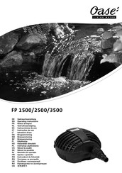 Oase FP 1500 Gebrauchsanleitung