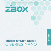 Zotac ZBOX C NANO Serie Schnellanleitung